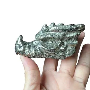 Dragon crystal carving