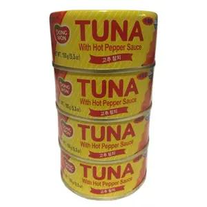 Tuna With Hot Pepper Sauce, 5.29 Ounce 4-cans Tuna With Hot Pepper Sauce, 5.29 Ounce 4-cans