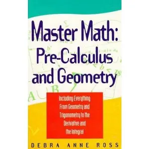 USED-Master Math: Pre-Calculus and Geometry (Master Math Series) by Debra Anne Ross (Paperback)