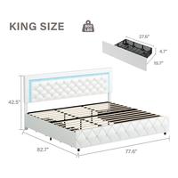 King Size White