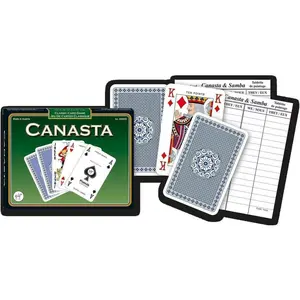 Piatnik Canasta Card Game – Classic Set with Scoring Pad