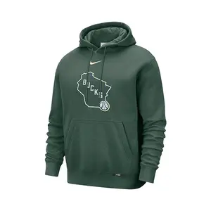 Nike City Edition 2025-26 State Logo Milwaukee Bucks Hooded Sweatshirt