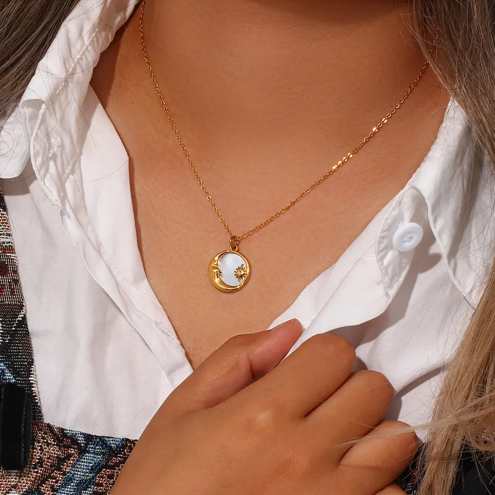 Celestial Moon Necklace