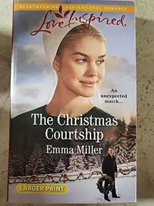 USED Book - The Christmas Courtship (Love Inspired) Large Print (Paperback)