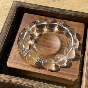 Premium - Clear Quartz & Golden Rutilated Quartz (X03)