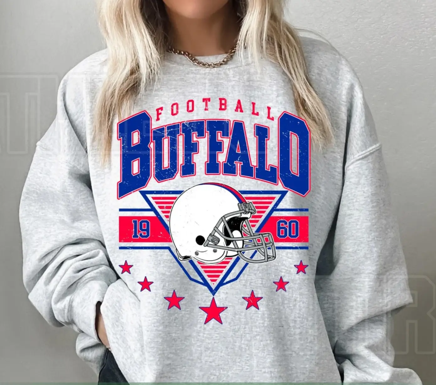 Buffalo Football Vintage Sweatshirt ,Buffalo Biills Crewneck Sweatshirt,Buffalo New York,Buffalo Bi.lls Fan Gift,Sunday Football