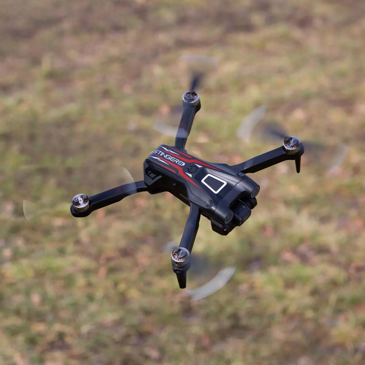 Rage RC RGR4600 Stinger BL 2.4GHz FPV Drone Device with 1080p HD Camera, Live View, Adjustable Micro Charging Cord, Drone Accessories, Micro SD Memory Support, Built-in Lights