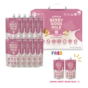 choolip Berry Good Pet Milk (10 +2 Pack #Summervibes Special) – Lactose-Free Vitamin Hydration & Urinary Support for Dogs & Cats (200ml x12)