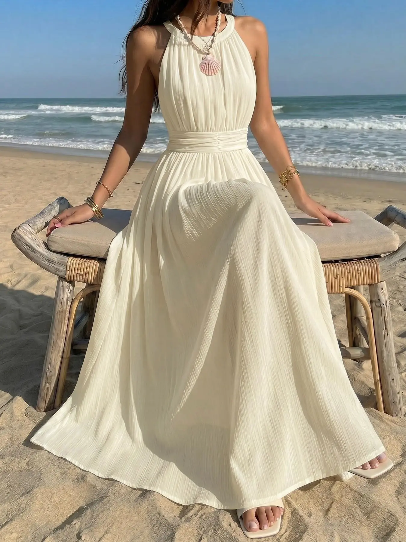 rustic lace wedding dress A Line Illusion V neck Lace Appliques Rustic Wedding Dress with Slit QW2142 US4 / White