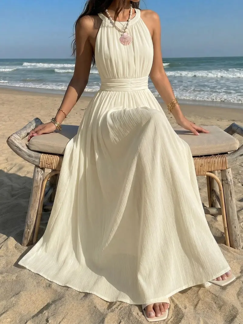 white dress for beach wedding guest - TikTok Shop white dress for beach wedding guest - TikTok Shop