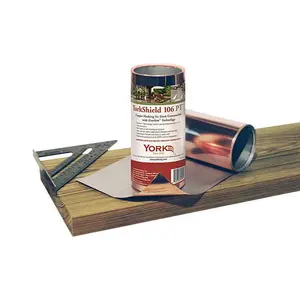 York 5994082 8 in. x 240 in. Copper Copper Roll Flashing