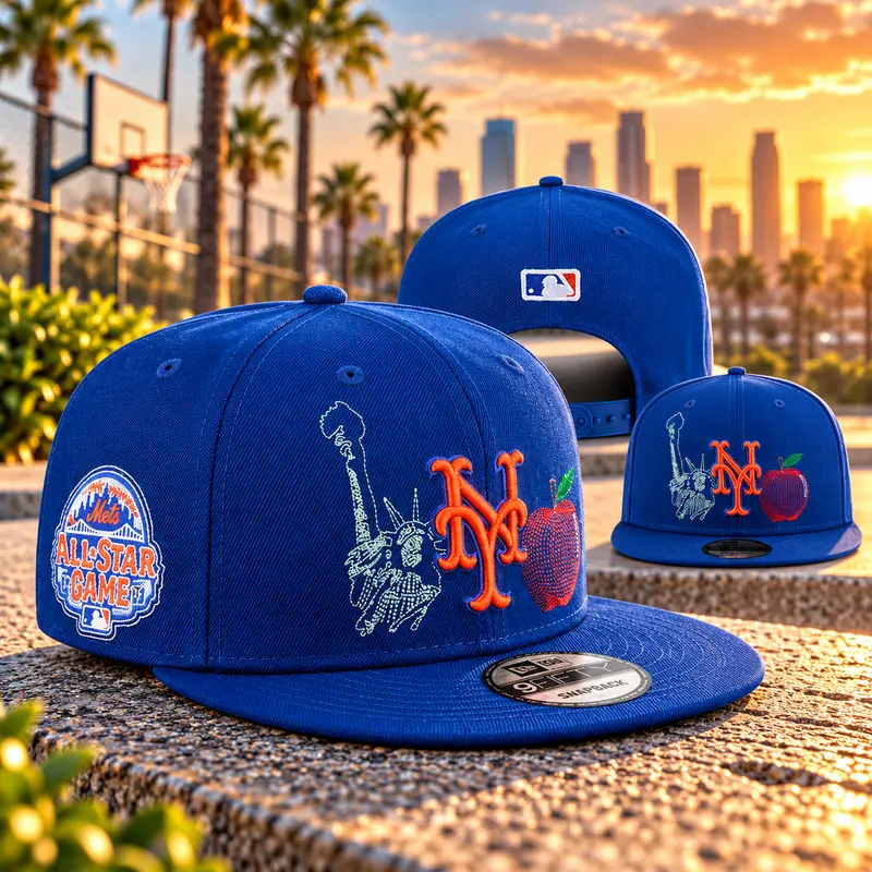 New York Mets Bugs Bunny 9FIFTY Snapback – Royal Blue Looney Tunes Baseball Cap, Flat Brim