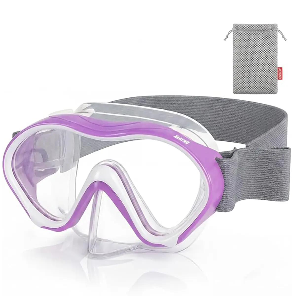 Purple White - 1pc