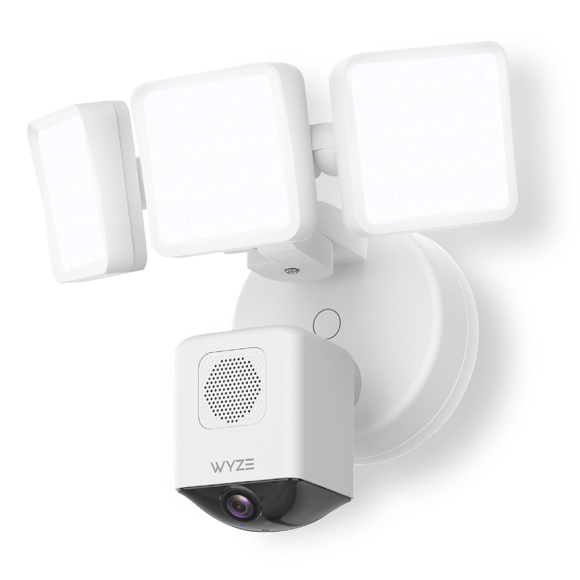 Wyze Cam Floodlight Pro — Hard-Wired 2K HD Outdoor Smart Security Camera, Adjustable 3000 Lumen LEDs, Color Night Vision, 180º View, Motion Detection