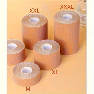 Breast Lift Tape Set for Support & Enhancement, Strong Adhesive Bra Straps, Waterproof Skin-Friendly Nipple Covers, 8m Long