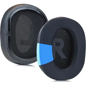 Cooling Gel Replacement Earpads for Logitech G Pro, G Pro X, G433, G233, G Pro X 2 Headphones,Ear Pads Cushions with Noise Isolation Memory Foam-Black Durable Personalized