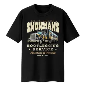 [100% Cotton] Snowman's Bootlegging Service Unisex T-Shirt - Smokey & The Bandit - Unis Sweatshirt, Gift Trending for All Sizes - Classic Tshirt, Hoodie and SweatshirtFashion 	     Unisex T-shirts M-5XL