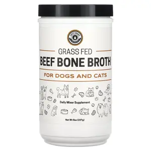 Left Coast Performance Grass Fed, Beef Bone Broth, For Dogs and Cats, 8 oz (227 g)