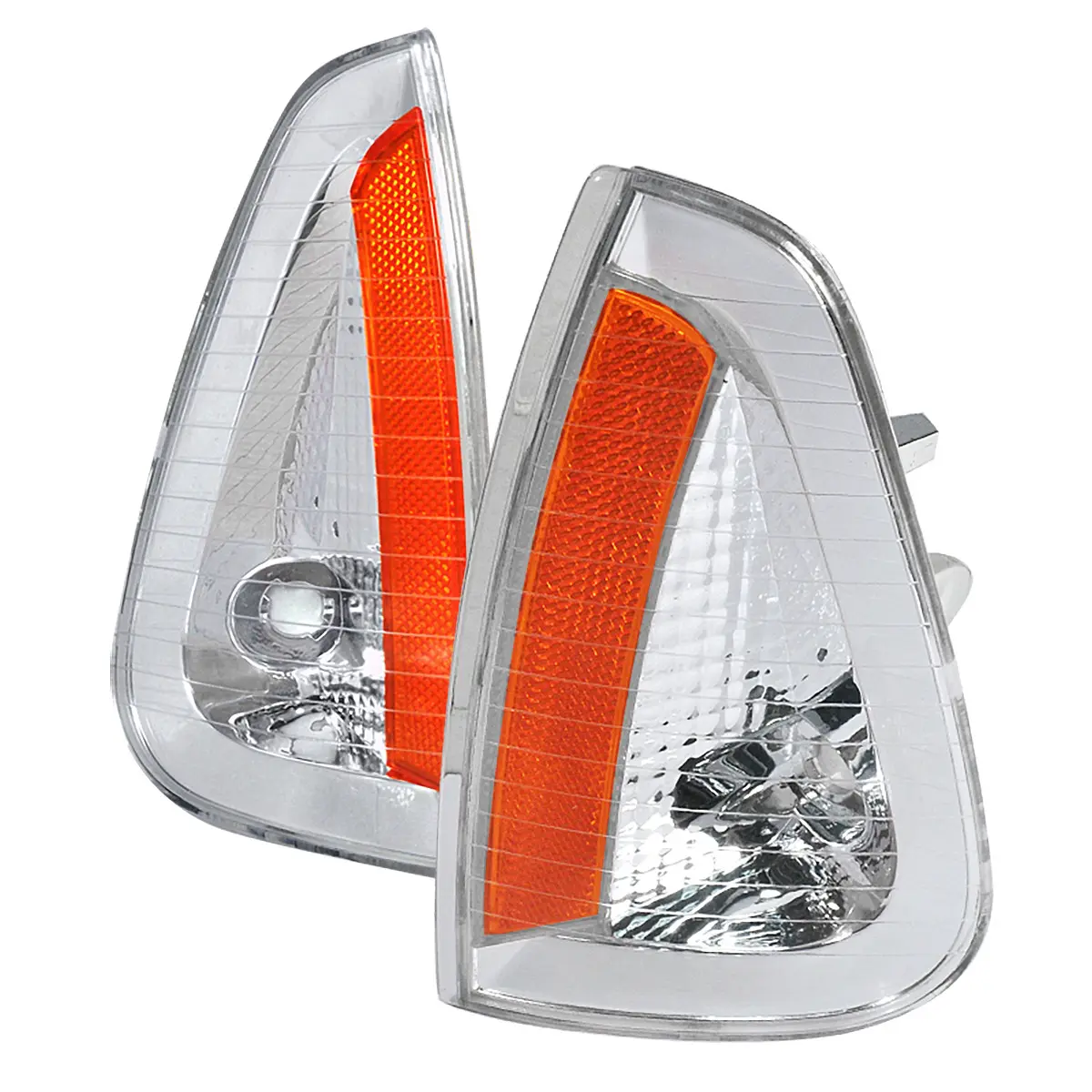 2006-2010 Dodge Charger Corner Lights (Chrome Housing/Clear Lens) 2006-2010 Dodge Charger Corner Lights (Chrome Housing/Clear Lens)