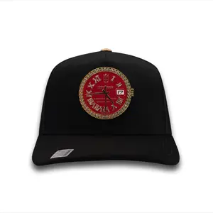 Cap “Relojito”, Black/red, BiggBoss premium.