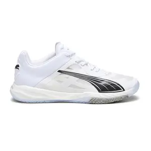 PUMA Mens Accelerate Nitro Sqd Racket  Sneakers Shoes - White