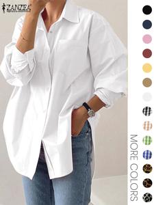 women's plain button front drop shoulder shirt, casual chic long sleeve collared top for fall & winter, women's clothing for daily wear, womenswear, shirts for women