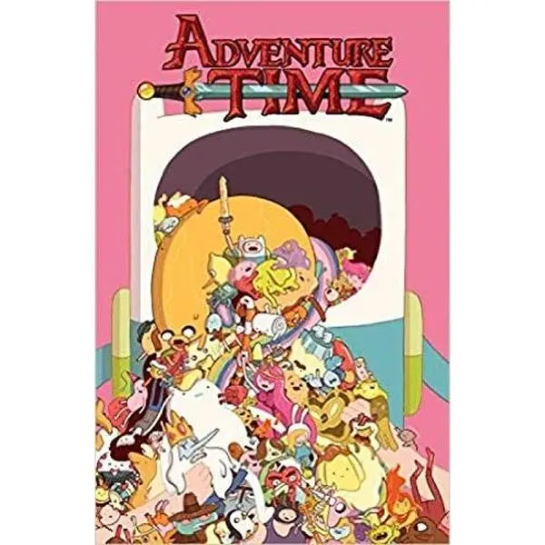 Used Adventure Time Volume 6 Graphic Novel - English Softcover Scholastic Storybook, Animated Series Cartoon Comics (0.55 lbs), 0.55 Pounds