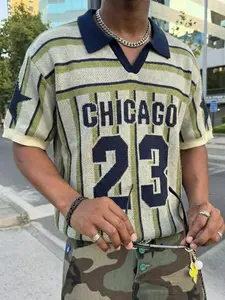 Chic Polo Half-Open Neck Knit Top, Loose Fit Long Sleeves, Spring & Fall Essential, Ideal for Daily Wear, Office