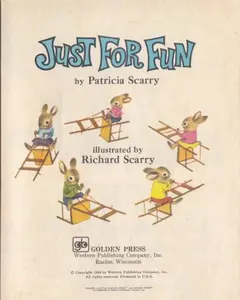 USED-Just for Fun by P Scarry (Hardcover)
