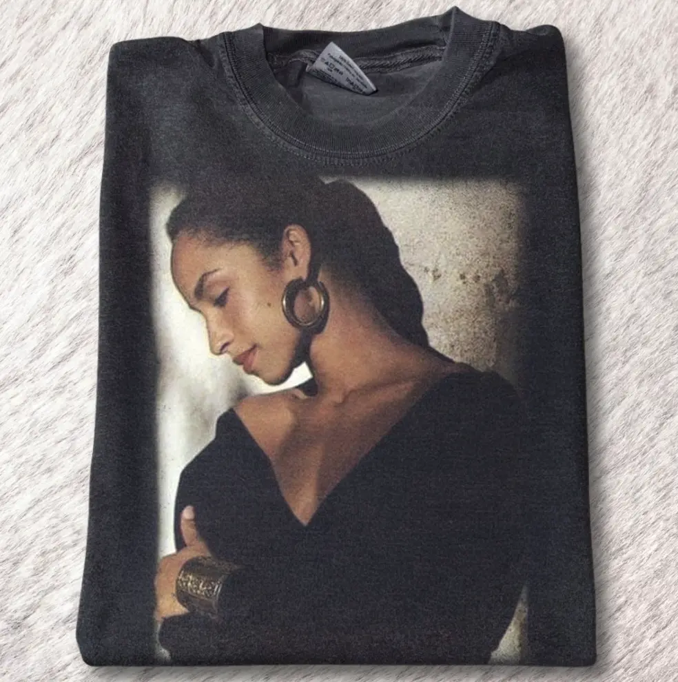 Vintage SADE Graphic T-Shirt, Music Rap Tee, Pop, Hip Hop, R&B, Y2k, Unisex T-Shirt, Gift For Men Women Menswear Top Streetwear