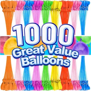 Water Balloons, Water Balloons Quick Fill for Kids Girls Boys and Adult, Swimming Pool Outdoor Used for Water Fight Game, Summer Fun Party Toys
