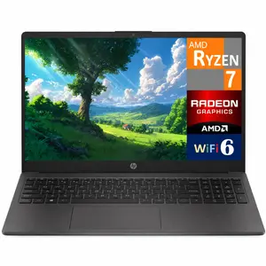 HP 255 G10 Business Laptop 15.6" FHD Display (AMD Ryzen 7 7730U, 32GB/64GB DDR4, 1TB/2TB PCIe SSD, AMD Radeon, Numeric Keypad, WiFi 6, HD Webcam, Bluetooth 5.2, Win 11 Pro) w/DKZ USB Port Expander