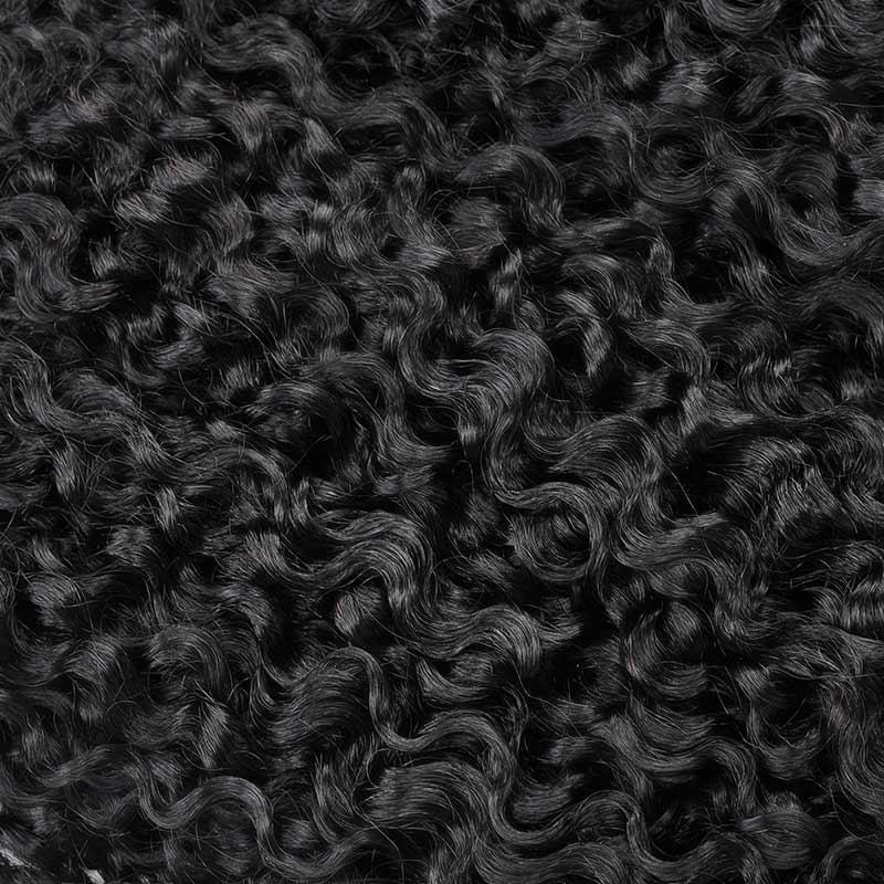 QVR Burmese Curly Hair Bundle With Spiral curls Double Drawn Virgin Human Hair Weave