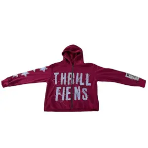 THRILLFIENS RHINESTONES PINK JACKET