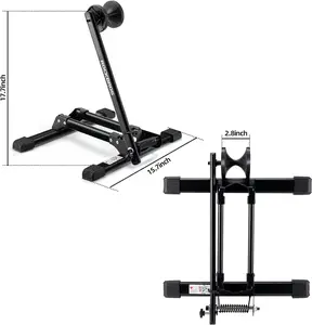 ROCKBROS Foldable Bike Stand for 20"-29" Wheels - Indoor & Outdoor Bike Holder
