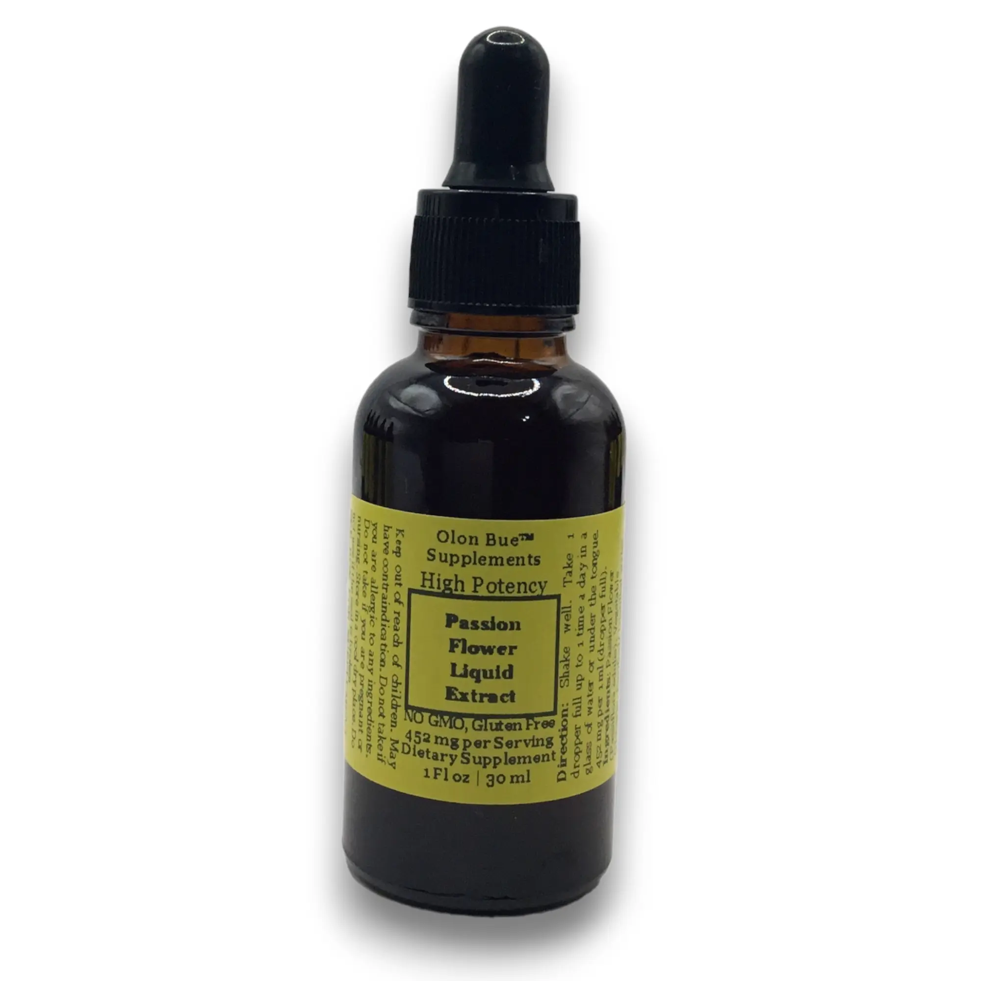 Passion Flower Liquid Extract Herbal Supplement