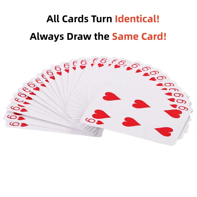 Visual Effect Magic Tricks Card Deck - Professional Party Accessory for Adults Only, Anniversary & Housewarming Events, Stage Performances & Social Interaction, Prop