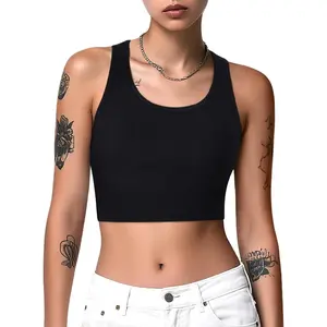 Chest Binder for Women Transgender FTM Binder Bra Bandage-Free Pullover Tomboy Tank Top