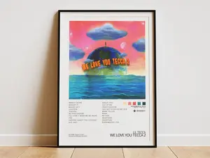 Lil Tecca - We Love You Tecca 2 Album Cover Digital Poster | Album Cover Posters | Album Artwork Gift | Lil Tecca Artwork | Gift For Him