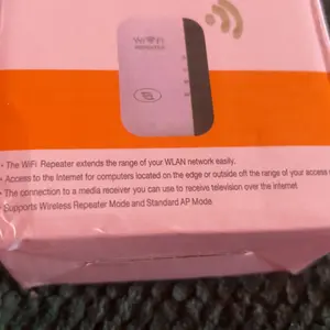 2.4GHz Wireless WiFi Extender with WPS Button - Compact Mini Signal Boosting Device, WiFi Repeater/AP, High-Speed Range Amplifier, Covers 5000 ft & 50 Devices, US Plug (Home Supplies)