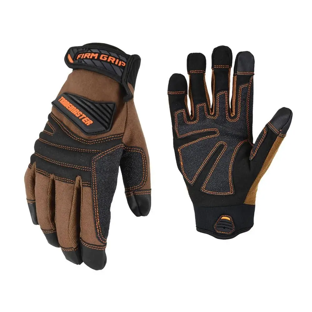 Trade Master Large Tan Duck Canvas Glove