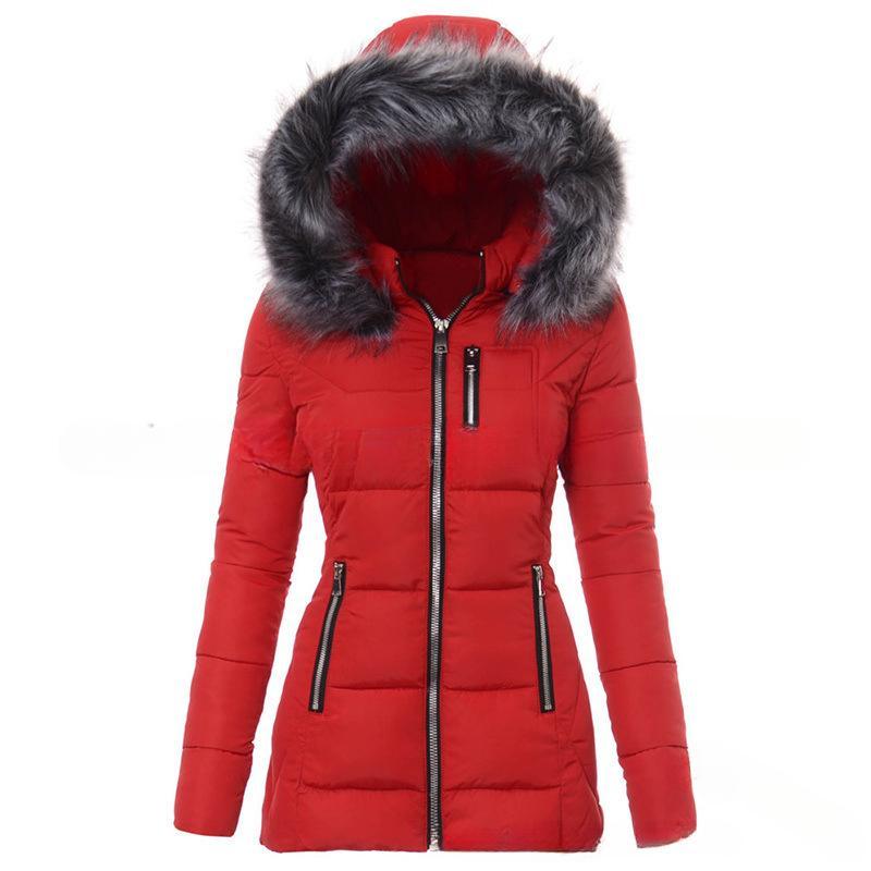 Women's Winter Windproof Warm Down Coats Waterproof Thicken Hooded fashions Puffer Jacket