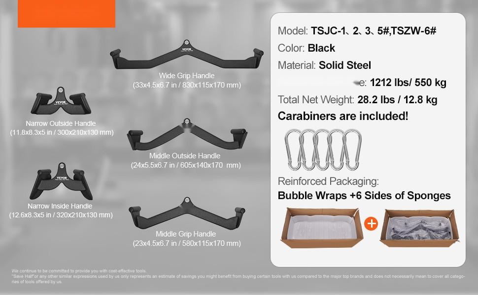 Lat Pulldown Bar Attachment For Cable Machine With V-Bar And T-Bar Handles | Durable Home Gym Accessory For Lat Pull-Down Exercises, Strength Training, Cable Crossovers, And Multi-Gym Fitness Equipment, Easy Installation Lat Pulldown Bar Attachment For Cable Machine With V-Bar And T-Bar Handles | Durable Home Gym Accessory For Lat Pull-Down Exercises, Strength Training, Cable Crossovers, And Multi-Gym Fitness Equipment, Easy Installation