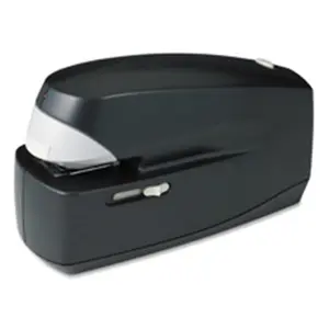 Business Source  Electric Stapler- 25 Sht-210 Cap.- 35mm Throat- Black