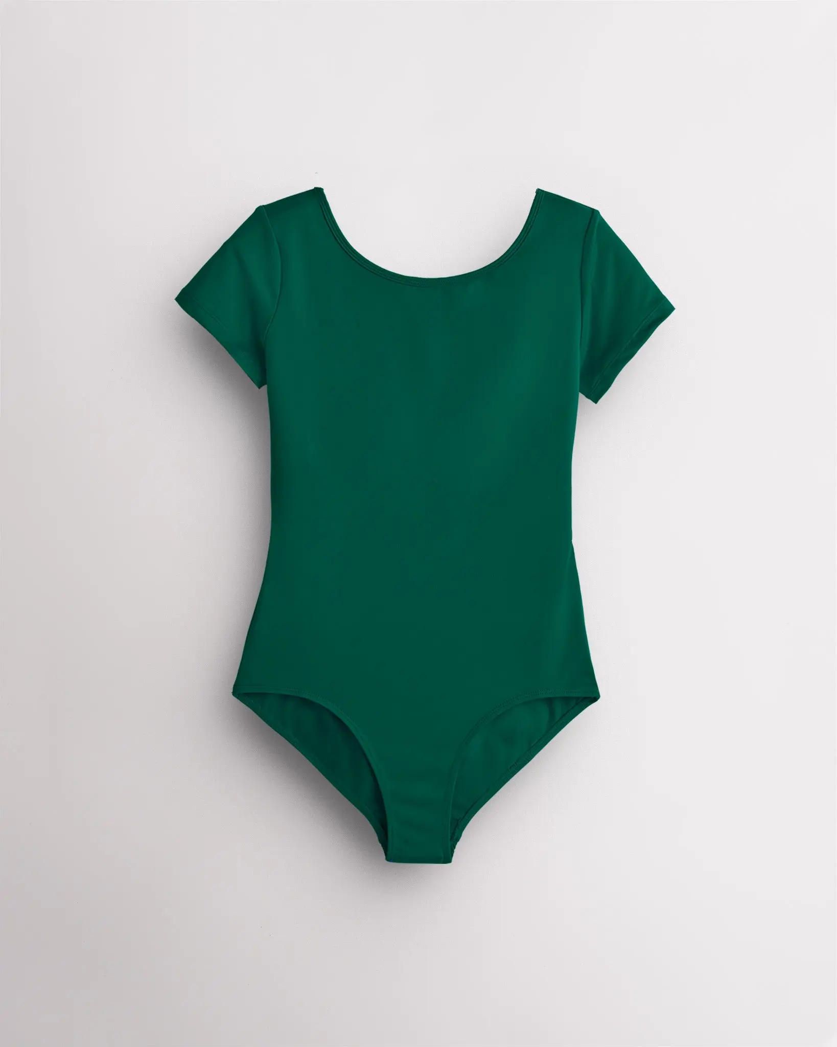 Girls Performance Short-Sleeve Leotard