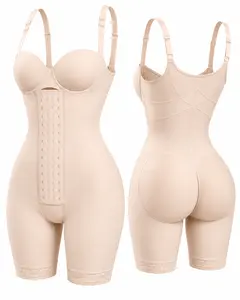 Bodied Women's Breathable Full Body Compression Shapewear Bodysuit with Tummy Control