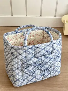 Car Interior Storage Basket, Clothing Book Work Supplies Home Organizer Bag, Space Saving Multi-Purpose Car Accessory