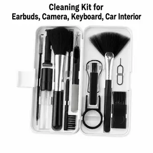 Professional electronic equipment cleaning kit, easily cleans headphone gaps, keyboard dust, and camera stains. Suitable for 3C digital cleaning tool kits. With a portable storage design, it is a must-have cleaning tool for home and office use.