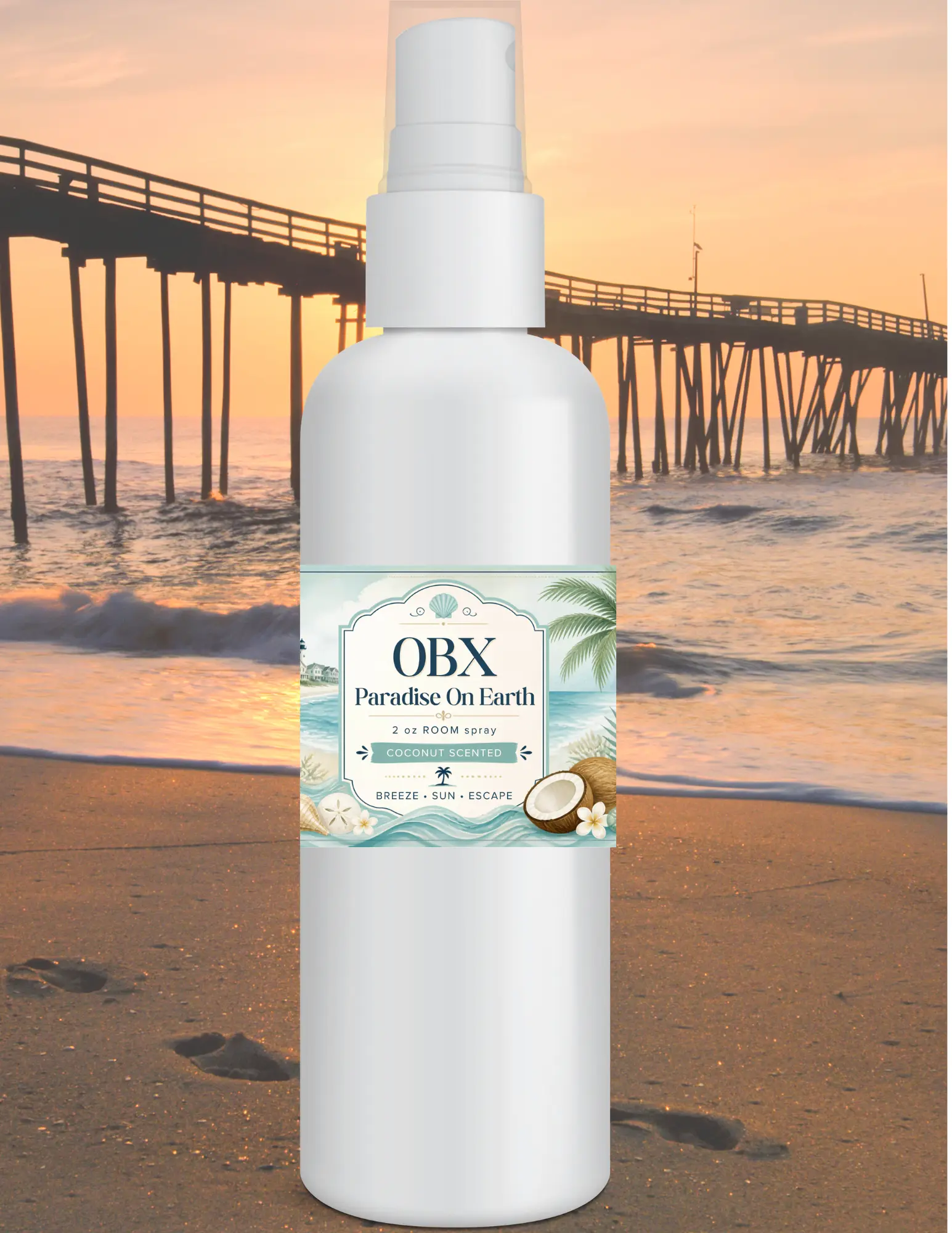 Paradise On Earth OBX Inspired Coconut Room Spray 2oz