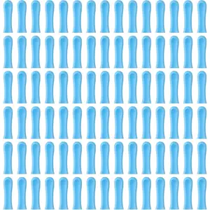 Ear Wax Removal Replacement Tips for Ear Camera 90pcs Ear Spoons Tips for for Wet Dry Ear Wax Cleaning Ear Spoon Accessories Set Reusable Silicone Soft Cleaning Reuse Cap for Teens Adults